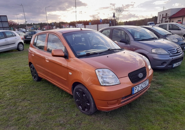 Kia Picanto cena 7590 przebieg: 149000, rok produkcji 2005 z Wągrowiec małe 667